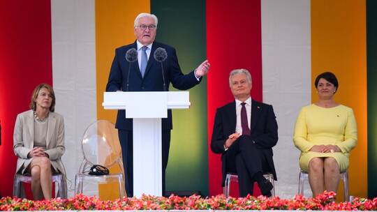 Bundespräsident Steinmeier in Litauen