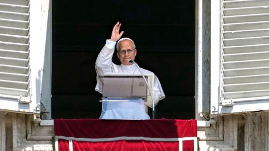 Angelusgebet im Vatikan Angelusgebet im Vatikan