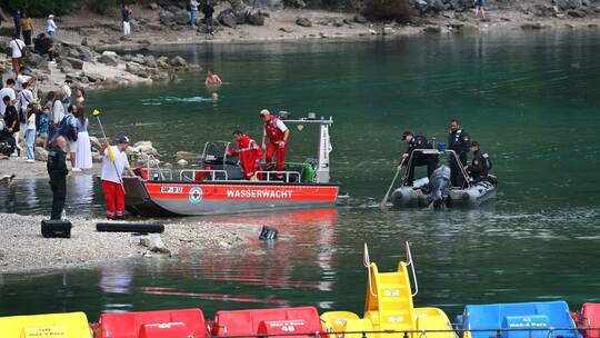 Nach dem Badeunfall auf dem Eibsee mit zwei Vermissten