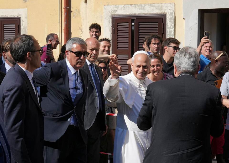 Papst Leo XIV. in den Ferien Papst Leo XIV. in den Ferien