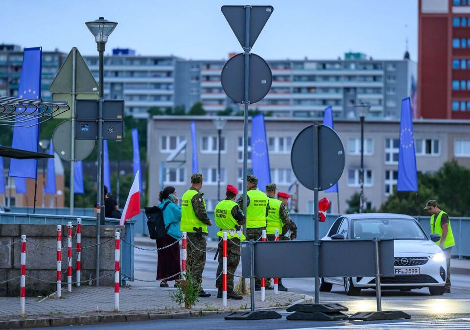 Kontrollen an der deutsch-polnischen Grenze