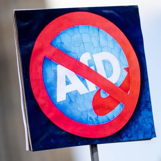 Aktionstag «Keine Ausreden mehr - AfD-Verbot jetzt!» - Berlin
