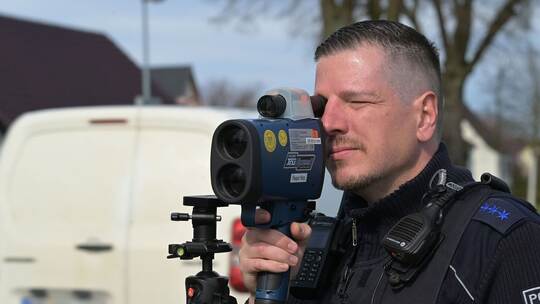 Geschwindigkeitskontrollen zum Start des Blitzermarathons