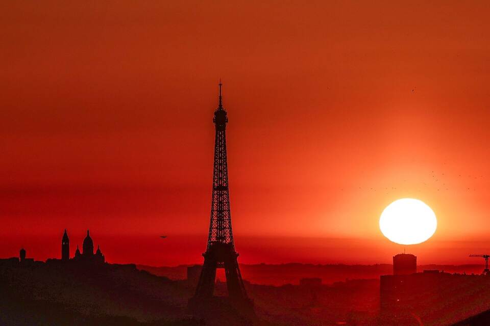 Hitze in Frankreich