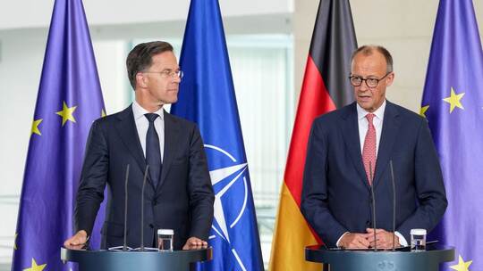 Nato-Generalsekretär Rutte zu Gast bei Bundeskanzler Merz