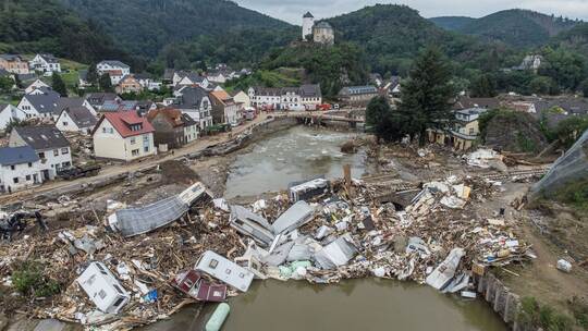 Nach der Flutkatastrophe im Ahrtal