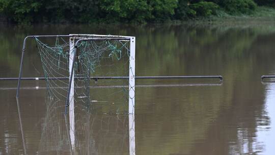 Hochwasser in Baden-Württemberg - Meckenbeuren