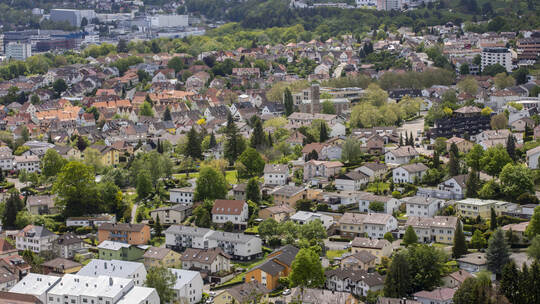 Panorama Pforzheim Luftbild