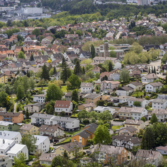 Panorama Pforzheim Luftbild