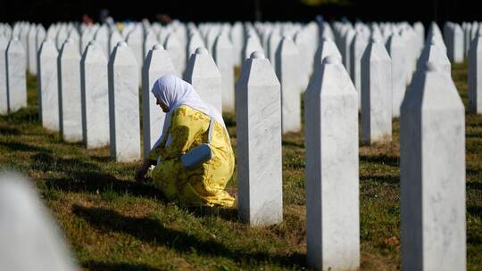 Nach dem Massaker von Srebrenica