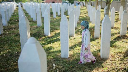 Nach dem Massaker von Srebrenica