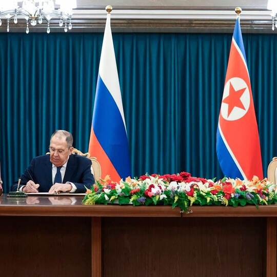 Lawrow in Nordkorea