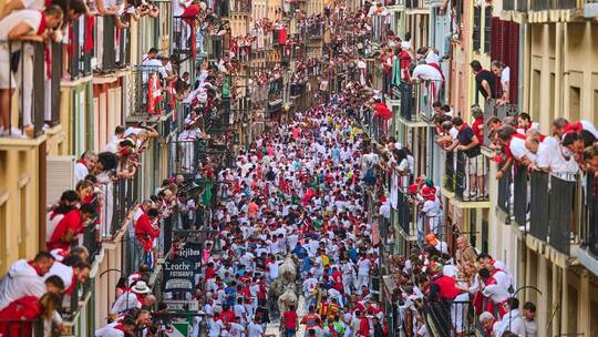 Stierlauf in Pamplona