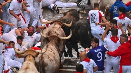 Stierlauf in Pamplona