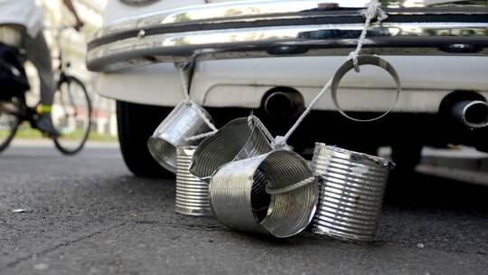 Hochzeitskorso - Symbolbild