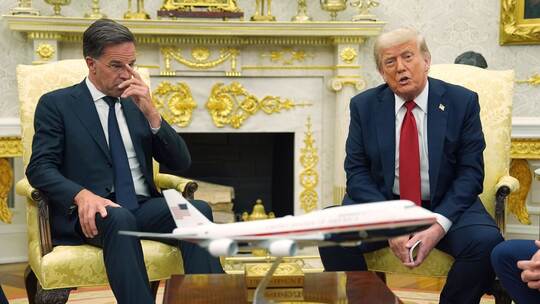 NATO-Generalsekretär Rutte bei US-Präsident Trump NATO-Generalsekretär Rutte bei US-Präsident Trump