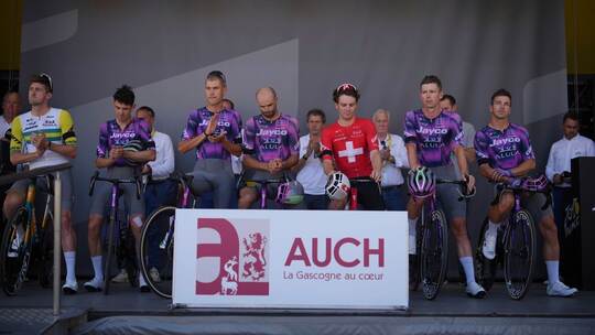 Tour de France - nach tödlichem Unfall von Samuele Privitera Tour de France - nach tödlichem Unfall von Samuele Privitera