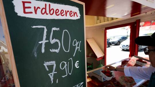 Erdbeerpreise steigen