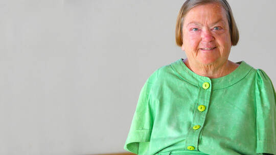 Pfarrerin Sabine Wendlandt im Pfarrsaal auf der Insel Reichenau. Uli Fricker