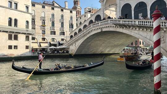 Die Rialtobrücke in Venedig
