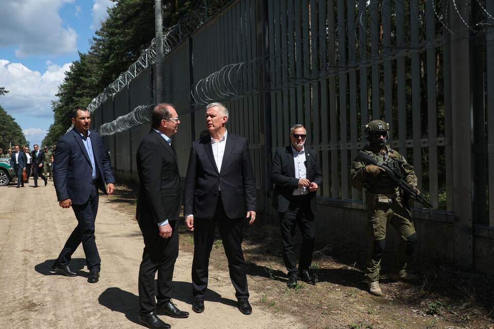 Bundesinnenminister Dobrindt besucht Polen