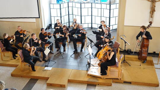 Bekannte Melodien berühmter Komponisten: Das Südwestdeutsche Kammerorchester spielte Werke von Vivaldi, Schubert, Tartini und Mo