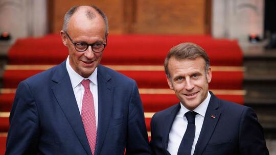 Kanzler Merz empfängt Frankreichs Präsident Macron Kanzler Merz empfängt Frankreichs Präsident Macron