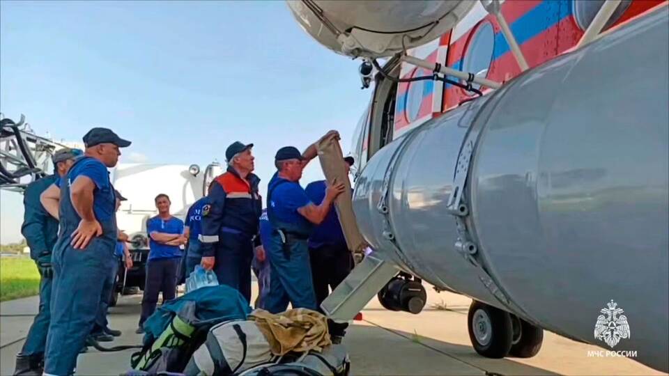 Flugzeugabsturz in Russland Flugzeugabsturz in Russland