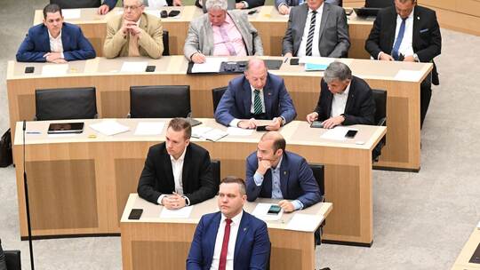 Landtagssitzung Stuttgart