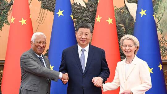 EU-China-Gipfel in Peking EU-China-Gipfel in Peking