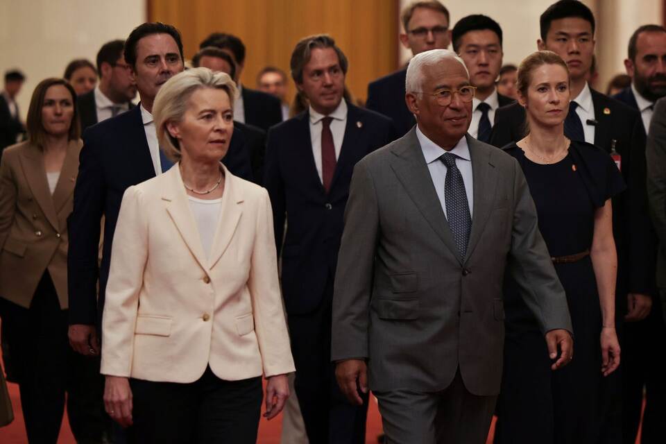 EU-China-Gipfel in Peking EU-China-Gipfel in Peking