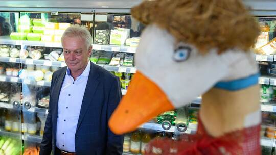 Bundesminister Rainer in Brandenburg