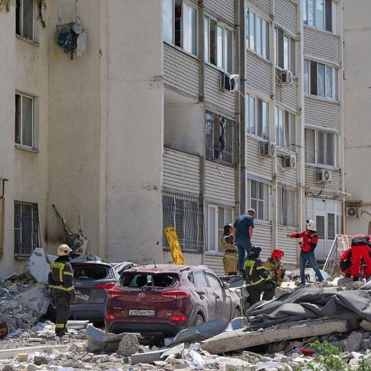 Gasexplosion in Russland