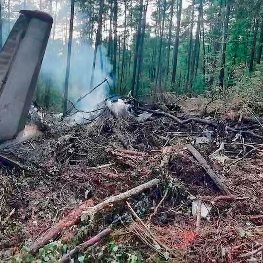 Flugzeugabsturz in Russland