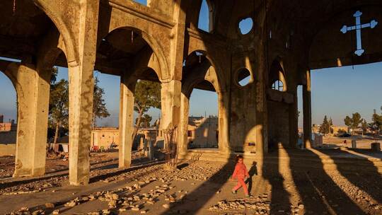 Zerstörung durch den IS in Syrien