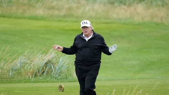 US-Präsident Trump besucht Schottland US-Präsident Trump besucht Schottland