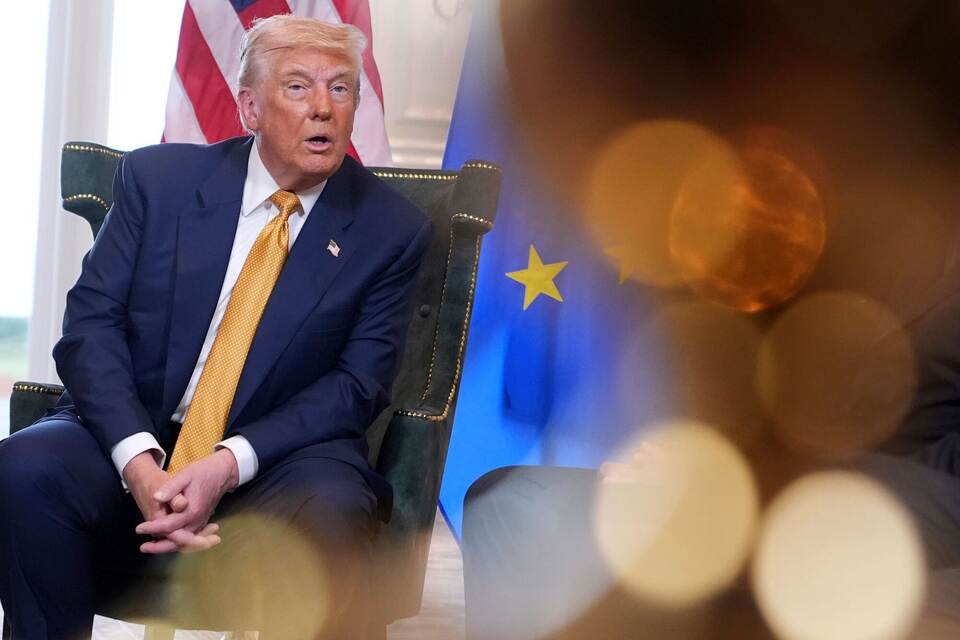 US-Präsident Trump trifft von der Leyen in Schottland US-Präsident Trump trifft von der Leyen in Schottland