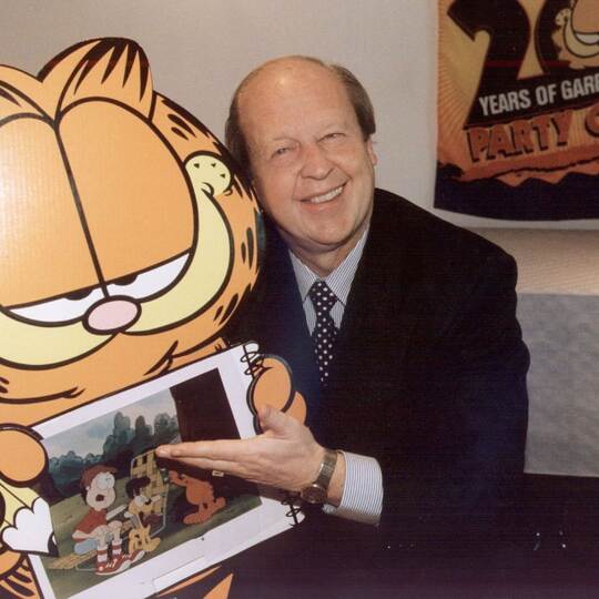 Kater Garfield und Jim Davis