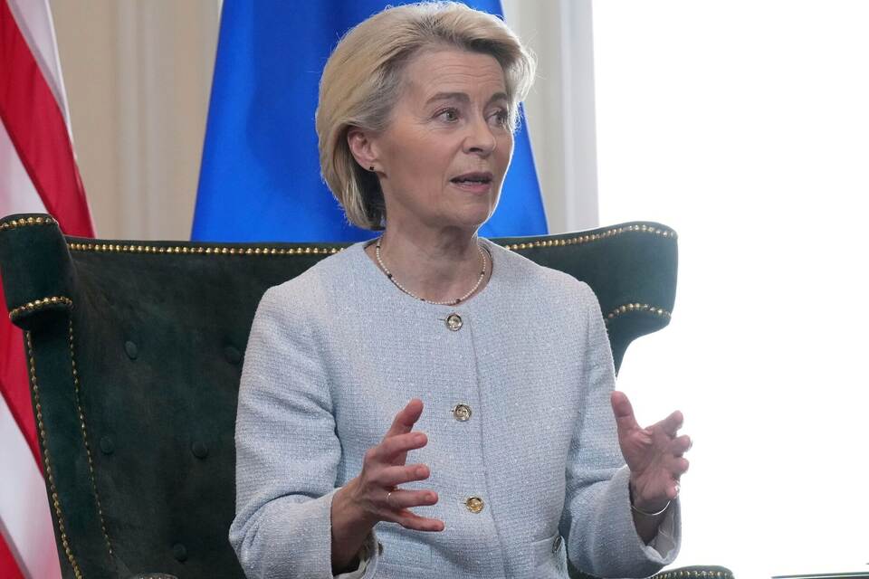 US-Präsident Trump trifft von der Leyen in Schottland