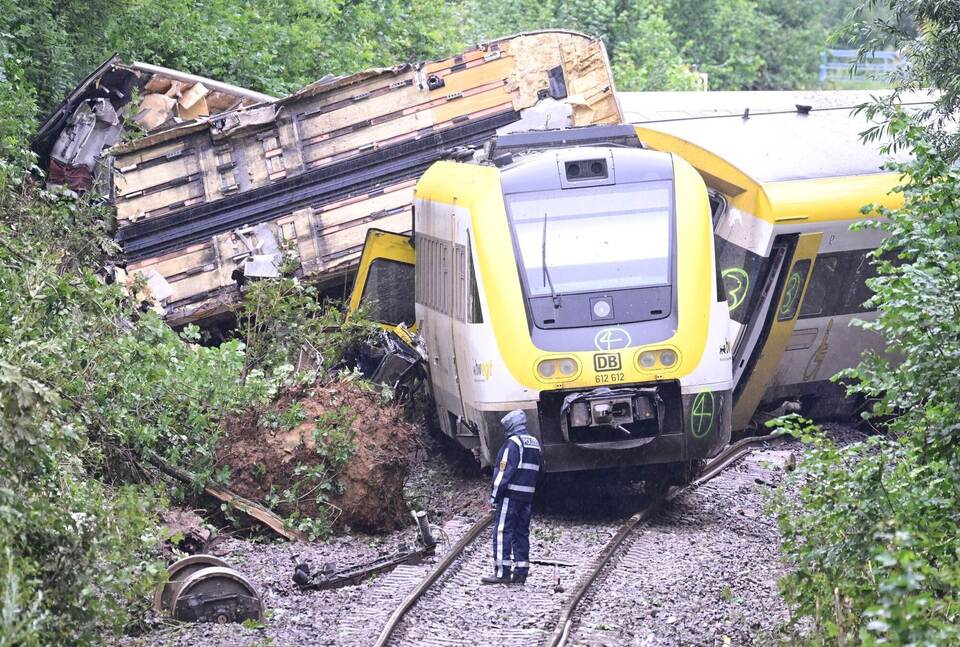Nach dem Zugunglück in Oberschwaben