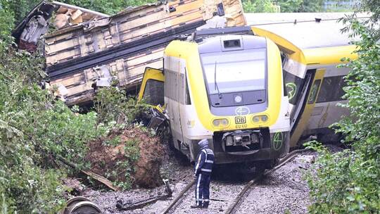 Nach dem Zugunglück in Oberschwaben