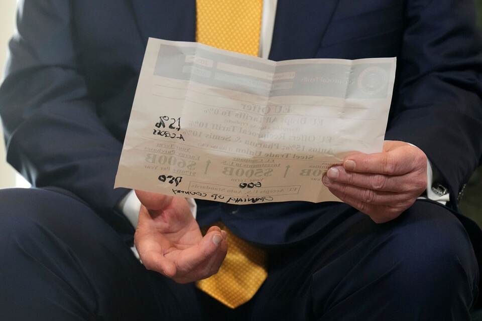 US-Präsident Trump trifft von der Leyen in Schottland US-Präsident Trump trifft von der Leyen in Schottland