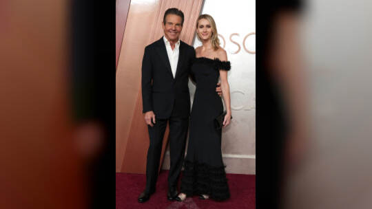Dennis Quaid und seine Ehefrau Laura Savoie