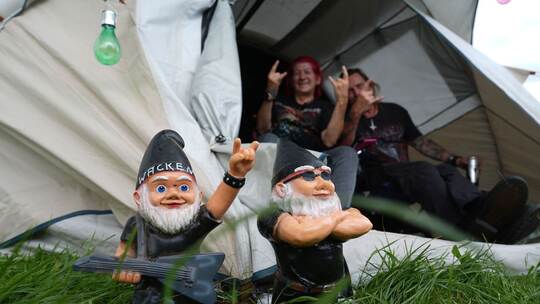 Vor dem Start des Wacken Open Air