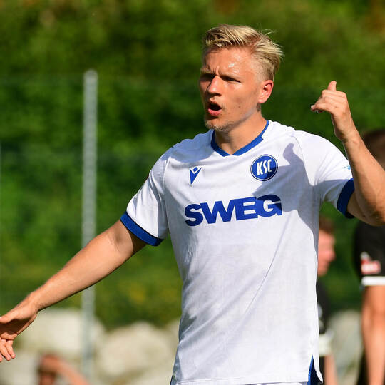 KSC vs St Pauli in Saalfelden Andreas Müller