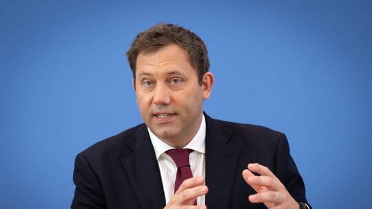 Pressekonferenz Bundesfinanzminister Klingbeil Pressekonferenz Bundesfinanzminister Klingbeil