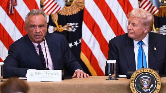 Robert F. Kennedy Jr. und Donald Trump Robert F. Kennedy Jr. und Donald Trump