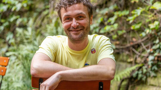 Benedikt Frey ist gerne in seiner alten Heimat Pforzheim. „Vielleicht komme ich wieder zurück“, sagt er. Benedikt Frey Interview