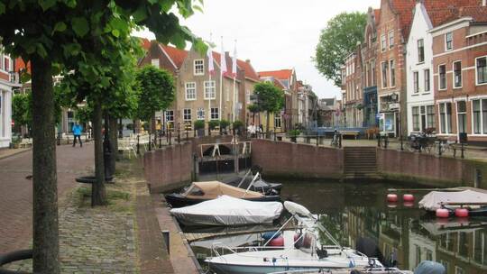 Altstadtgracht in Schoonhoven.