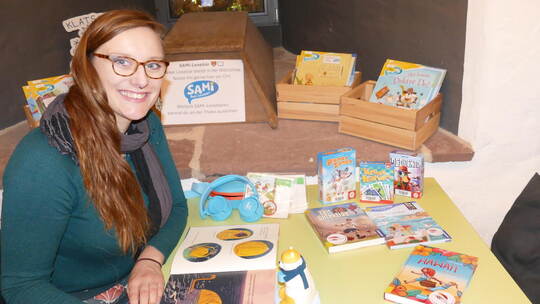 Clara Unfried kennt sich mit Kinderliteratur aus und hat viele Urlaubstipps in der Stadtbibliothek Heimsheim für die Kleinen par